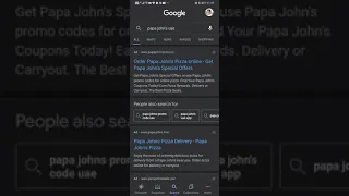 Fake Papa John s Website