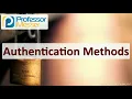 Authentication Methods - SY0-601 CompTIA Security 2 4
