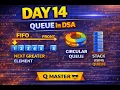 Day 14 - Queue in DSA Telugu Circular Queue Stack using Queue