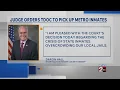 Judge orders TDOC to pick up Davidson County inmates