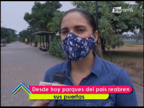 Desde hoy parques del país reabren sus puertas