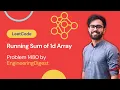 1480 Running Sum of 1d Array Leetcode