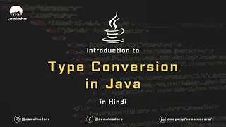 Type Conversion in Java Deep overview of Java Java Mastery Course of 2022 In Hindi