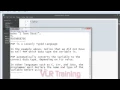 Php Variables part 2 In Telugu 06-vlr training