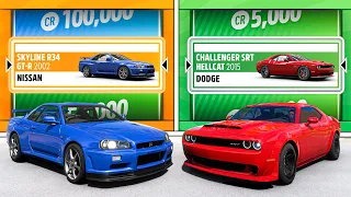 Forza, But Wheelspins Pick Our Cars