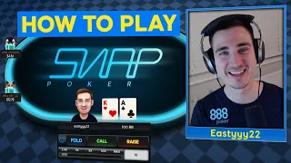 How To Play SNAP Poker on 888poker w Nick Eastwood Fast Fold Poker