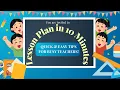 How to Create a Lesson Plan in 10 Minutes Quick Easy Tips for Busy Teachers