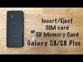 How to SIM SD Memory card Galaxy plus