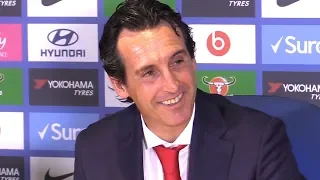 chelsea 3 2 arsenal unai emery full post match press conference premier league