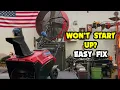 Carburetor Removal Cleaning on a Toro Power Clear 721QZE won t start up old gas