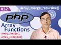 PHP array - merge array