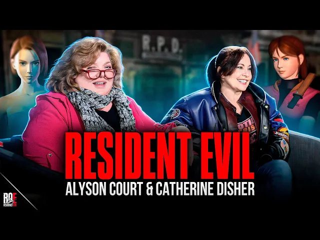 RESIDENT EVIL || Interview w/ JILL VALENTINE &amp; CLAIRE REDFIELD | Catherine Disher &amp; Alyson Court