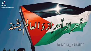 حالات واتس فلسطين احرار احرار والعالم يشهد 