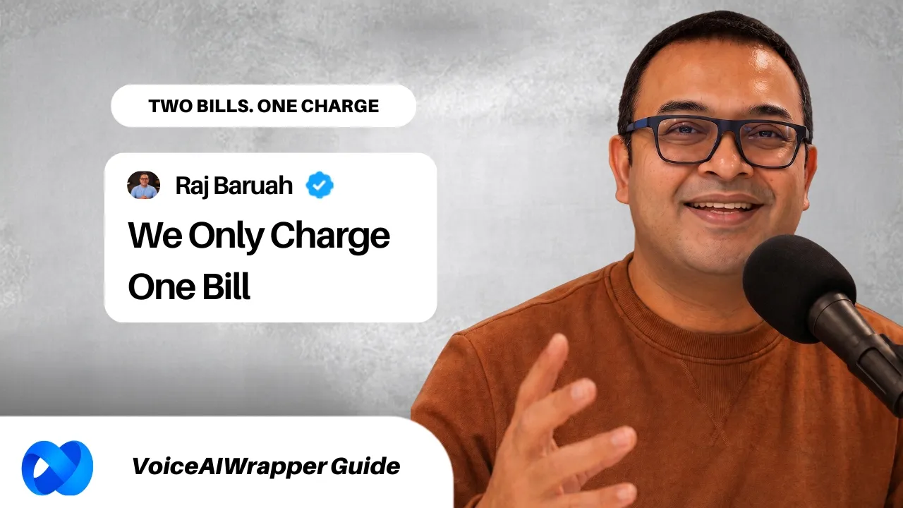 AI Voice Agent White-Label Pricing: Two Bills Explained