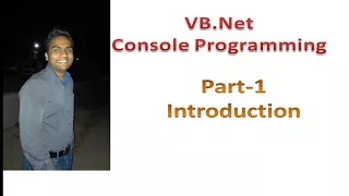 Introduction to vb net console programming Part-1