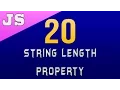 String Length Property in Javascript - 20