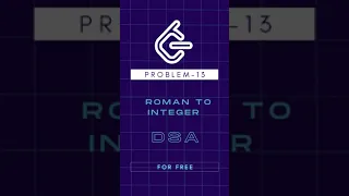 Solution Roman to Integer