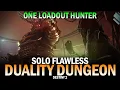 Solo Flawless Duality Dungeon One Loadout Destiny 2