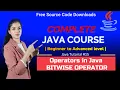Bitwise Operators Shift Operators in Java HINDI