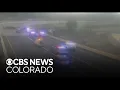 Eastbound lanes of C-470 reopen at I-70 ramp after closure for semi rollover