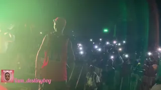 destiny boy at naira marley show in ibadan