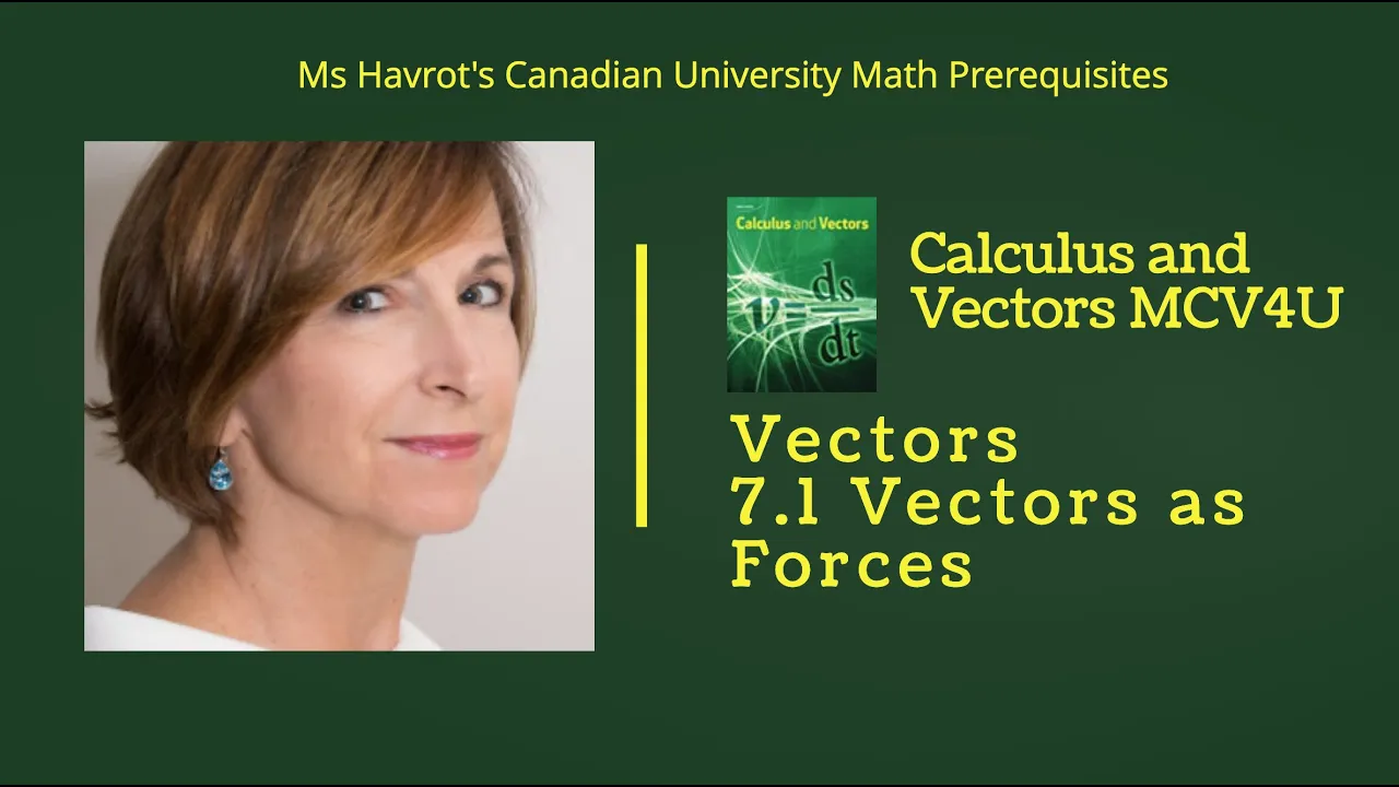 Vectors 7.1 Vectors as Forces