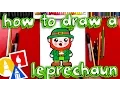How To Draw A Cartoon Leprechaun