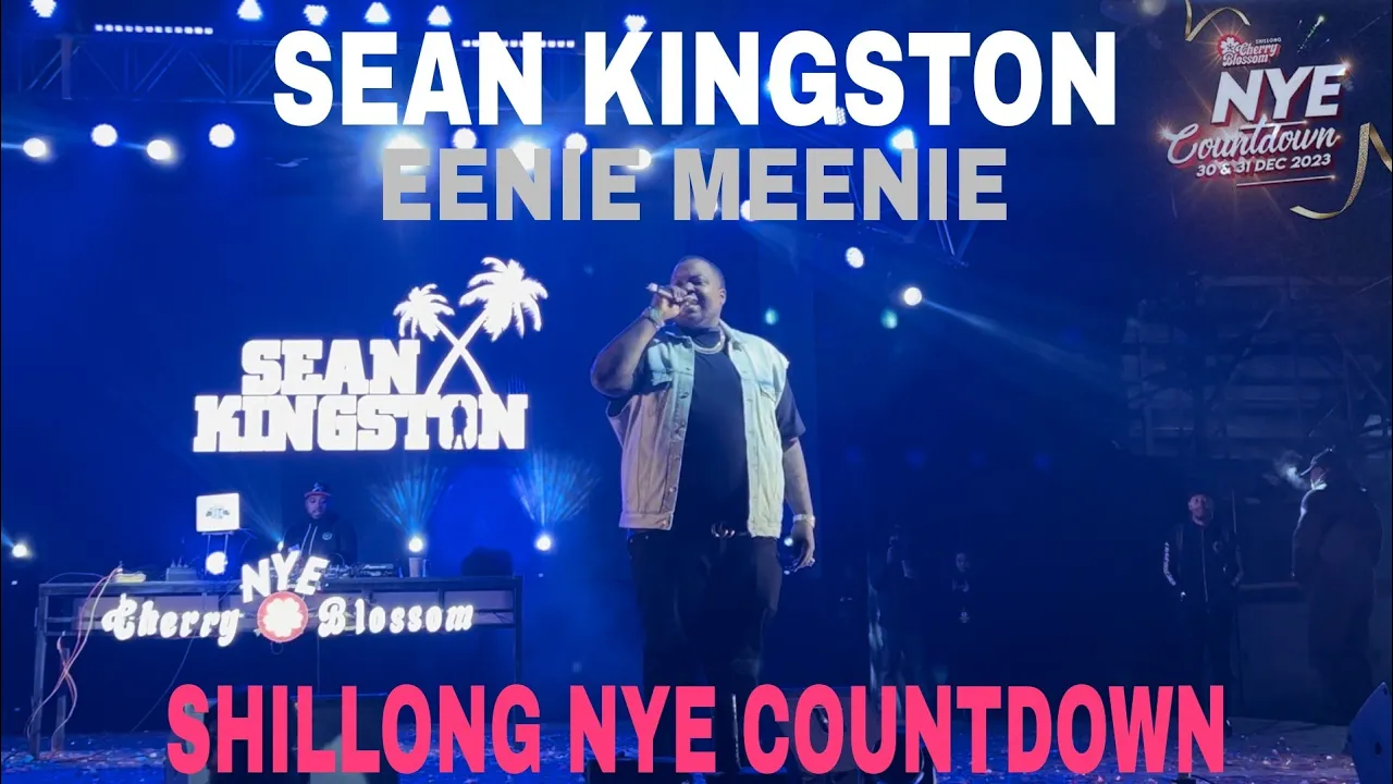 Sean Kingston - Eenie Meenie | Live at Shillong New Year Eve Countdown 2024