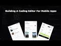 Build An AI Coding Editor For React Native - Part 2 Editor Agent