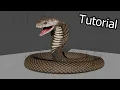 Blender Snake Tutorial - How to use this rig