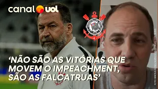 CORINTHIANS: NÃO SÃO AS VITÓRIAS QUE MOVEM O IMPEACHMENT DE AUGUSTO, SÃO AS FALCATRUAS, DIZ JULIO