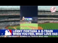 New York Yankees Game (3rd inning) played Lenny Fontana & D-Train - When You Feel What Love Has