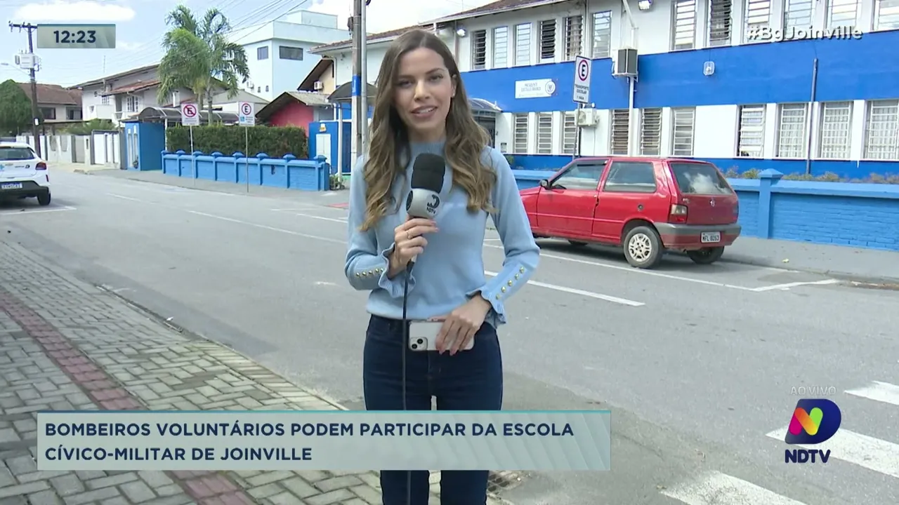 Bombeiros Voluntários podem participar da escola cívico militar de Joinville