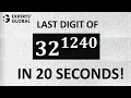How to Find Last Digits of Large Powers and Exponents GMAT Shots Experts Global GMAT Prep