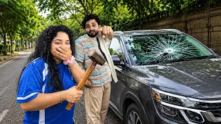 NIKITA NE MERI NEW CAR TOD DI?! 😱💔🚗 HAMMER SE! 🔨 