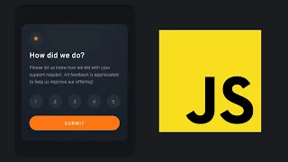 JavaScript - Interactive Rating Component