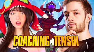 I COACHED TENSHI!