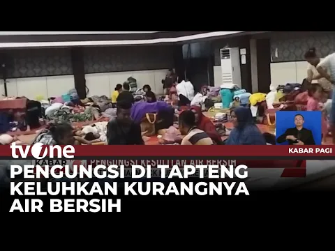 Warga Terdampak Bencana di Tapanuli Tengah Kesulitan Air Bersih dan MCK