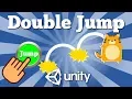 Unity 2D Tutorial About How to Add Double Jump Feature Into Platformer Type Game
