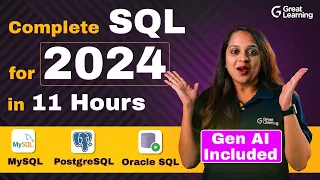 SQL Full Course with Gen AI for 2024 SQL Tutorial for Beginners