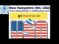 NH NEW HAMPSHIRE CLASSIFIEDS Post Free Ads Jobs AKClassy Craigslist OLX USA