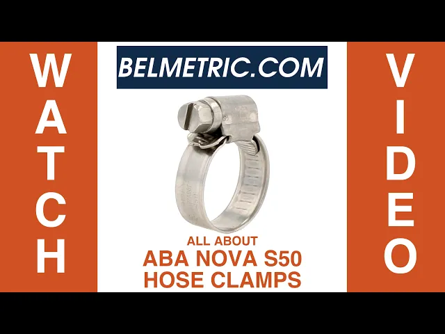 All About ABA Nova S50 Hose Clamps