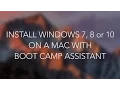 Install Windows 7 8 or 10 on a Mac with Boot Camp Assistant macOS Sierra 10 12