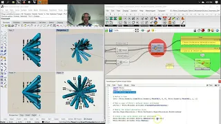 GHPYTHON NODE IN GRASSHOPPER RHINO COMMON SCRIPTING IN PYTHON 004