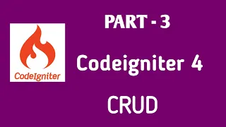 Basic MySql CRUD Operation in CodeIgniter 4 PHP CodeIgniter 4