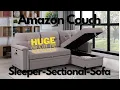 Download Lagu Amazon Couch: Lilola Home Reversible Sleeper Sectional Sofa with Storage Chaise and Pocket UNBOXING