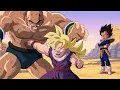 Dragon Ball What If Super Saiyan Gohan defeats Nappa