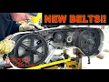 Changing the Belts and Adjusting the Blade Tracking on my Frontier OS18 Sawmill