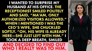 I Went To Surprise My Millionaire Husband At His Luxury Office But Found A Secret Life Instead 