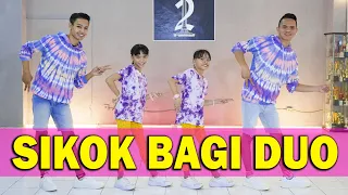 sikok bagi dua dance zumba goyang senam dj remix tiktok terbaru